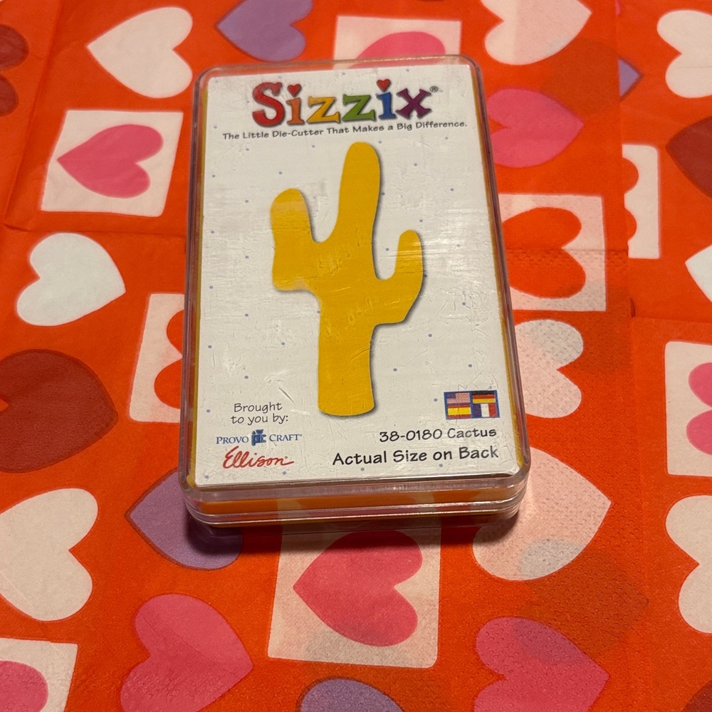 Sizzix Yellow Cactus Die-Cutter